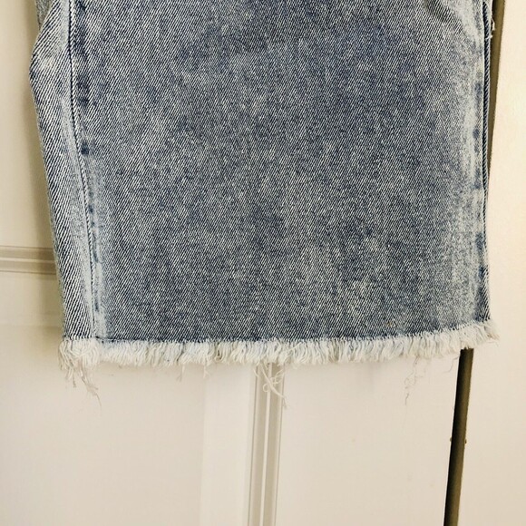 style & co. jeans wide crop size 12 wash blue Demin high rise slimming pockets - Picture 7 of 10